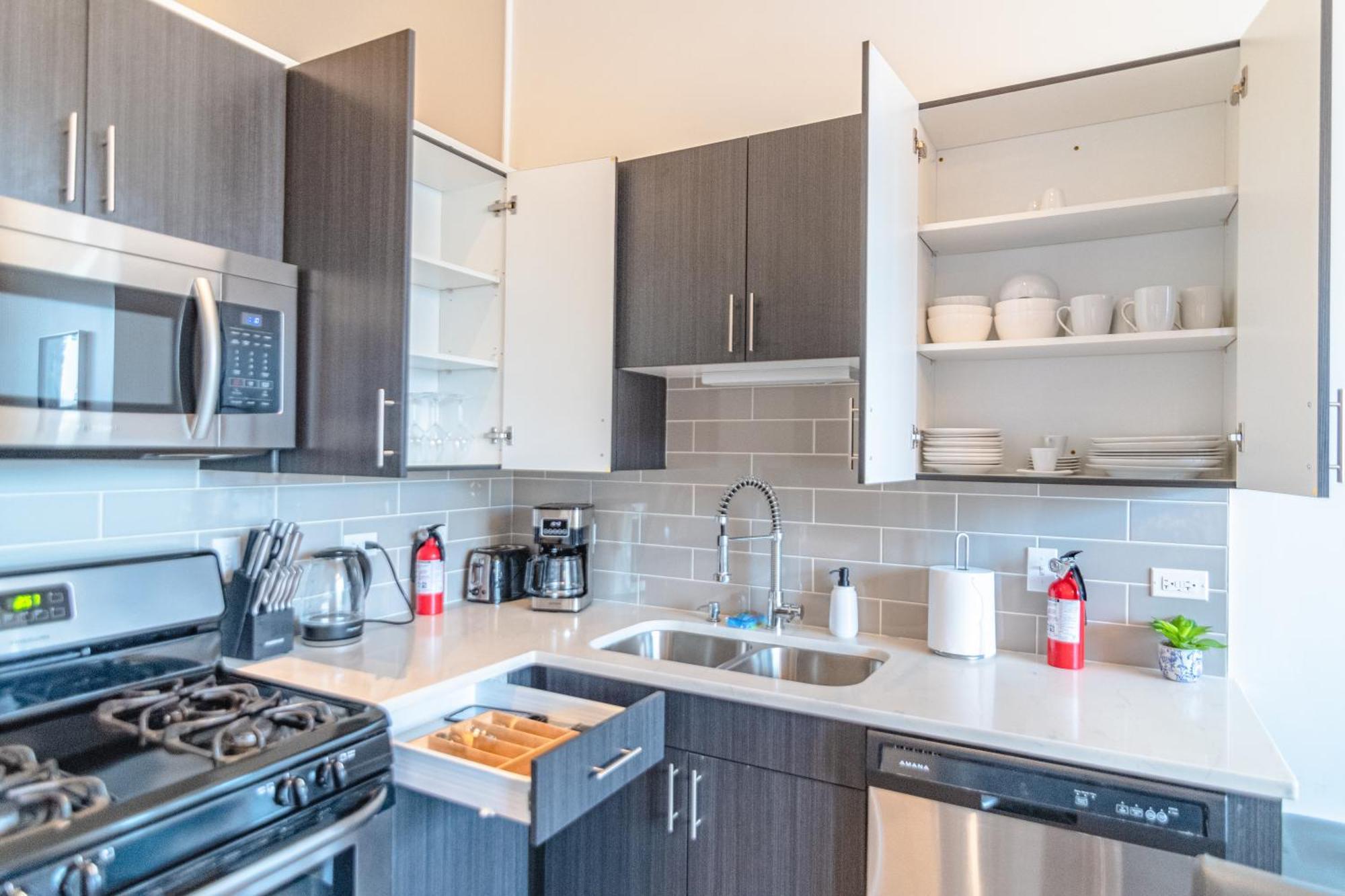 Modern 2Br Loft With Amazing City Skyline View And Optional Parking For 8 Guests Near Mccormick Place And Soldier Field Chicago Esterno foto