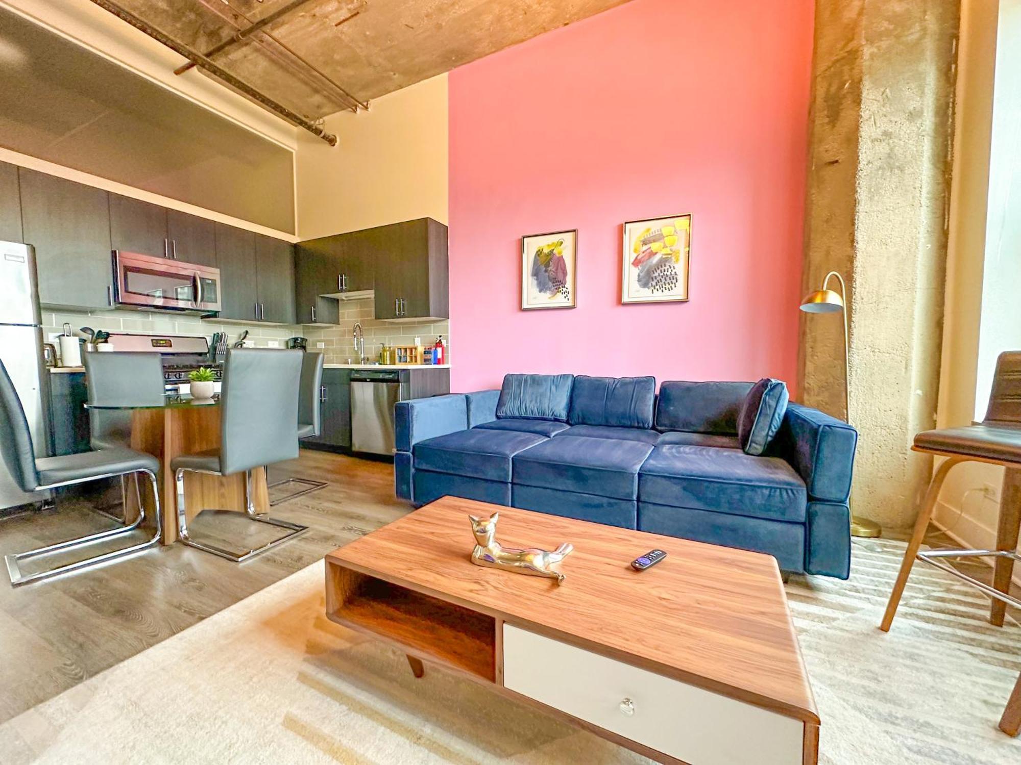 Modern 2Br Loft With Amazing City Skyline View And Optional Parking For 8 Guests Near Mccormick Place And Soldier Field Chicago Esterno foto